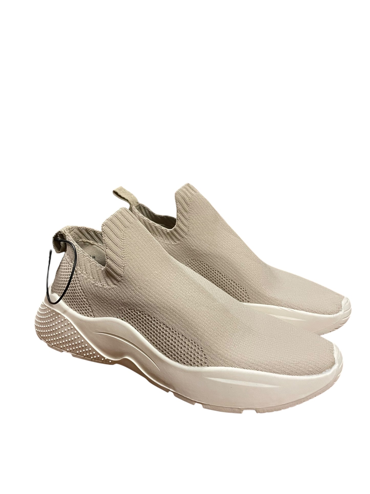 Shoes Athletic By H&m In Cream, Size: 8.5