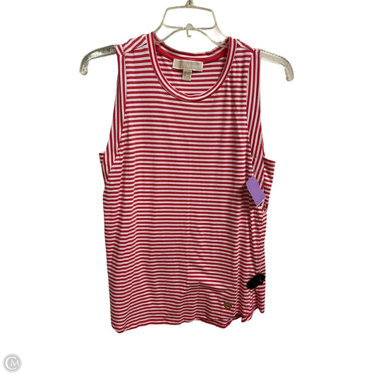 Top Sleeveless By Michael By Michael Kors In Red, Size: M