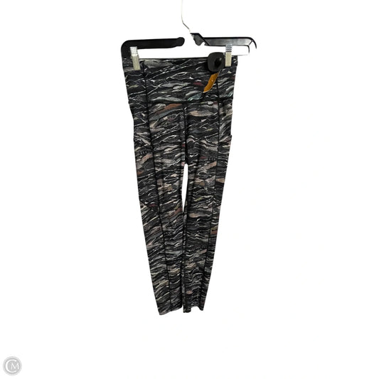 Athletic Capris By Lululemon In Black, Size: 4