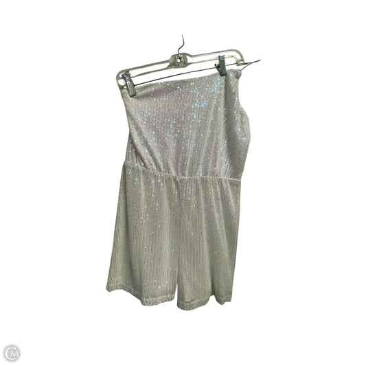 Romper By Clothes Mentor In White, Size: M