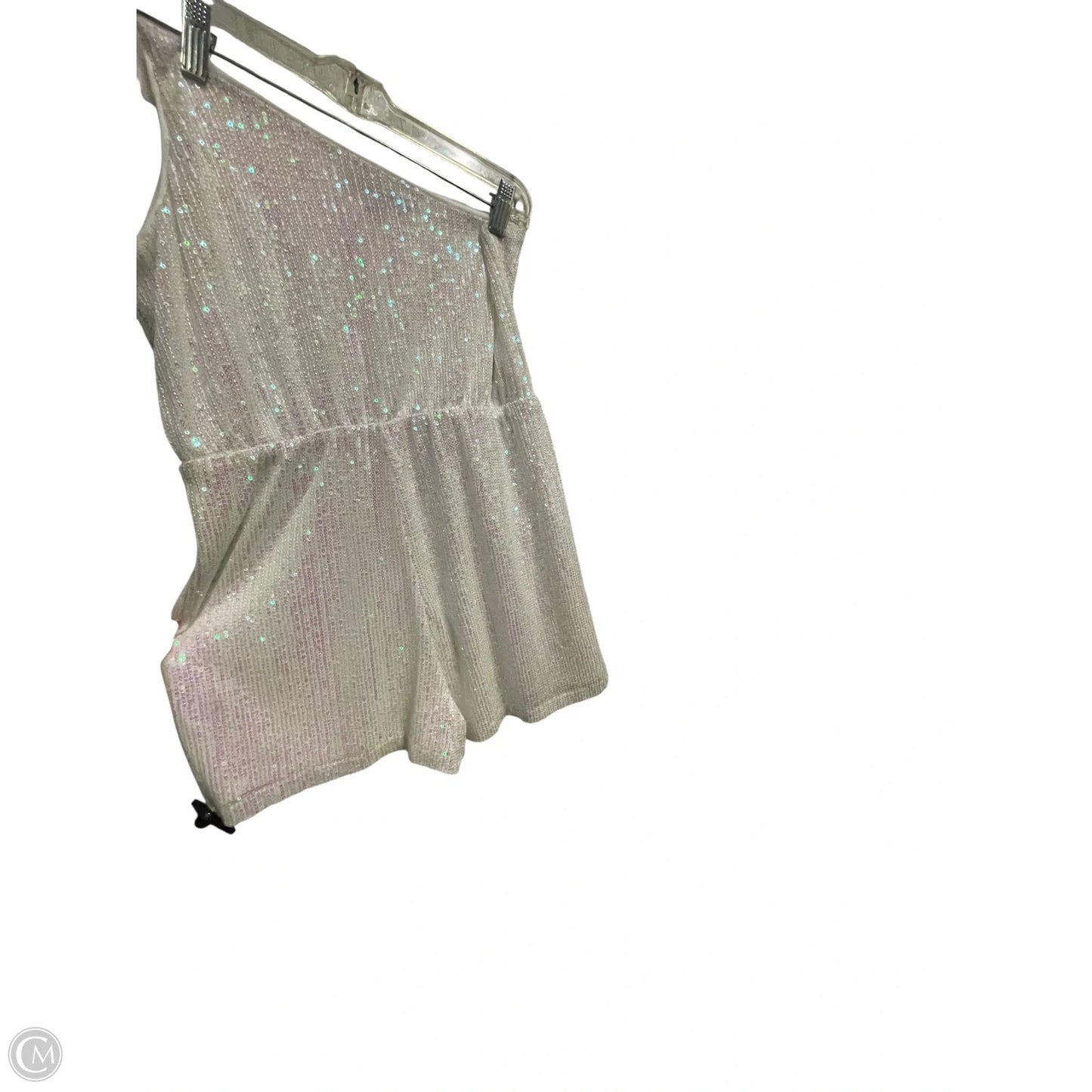 Romper By Clothes Mentor In White, Size: M