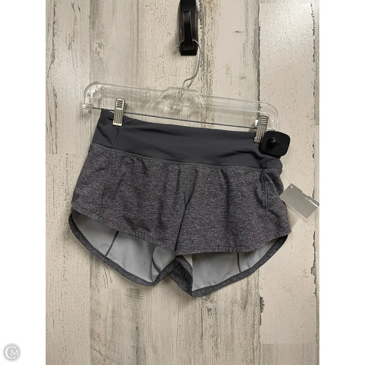 Athletic Shorts By Lululemon In Grey, Size: 2