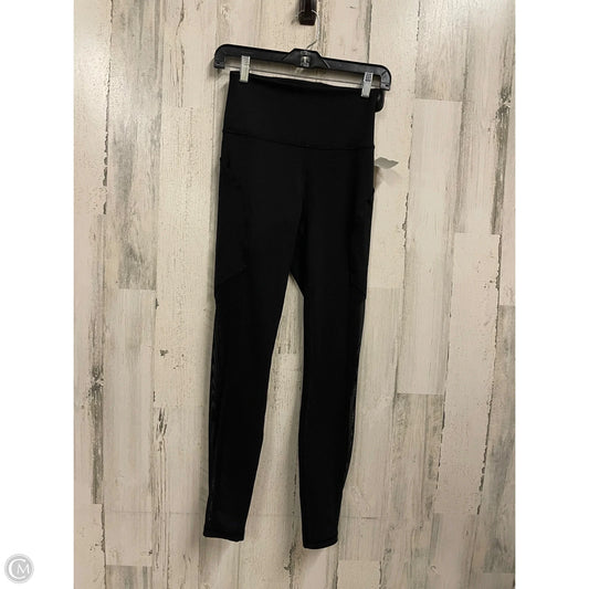 Athletic Leggings By Lululemon In Black, Size: 4