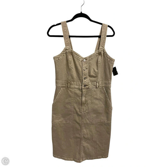 Dress Casual Short By Gap In Brown Denim, Size: S