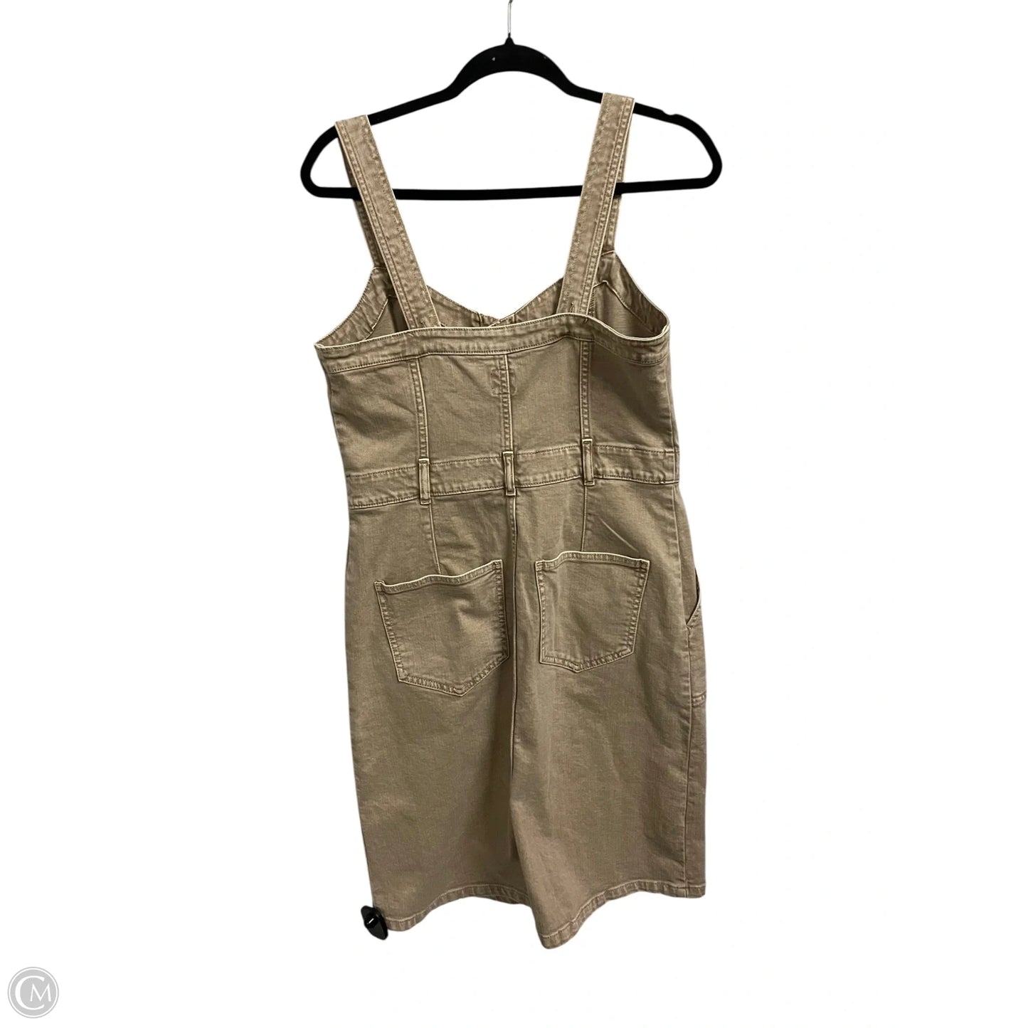 Dress Casual Short By Gap In Brown Denim, Size: S