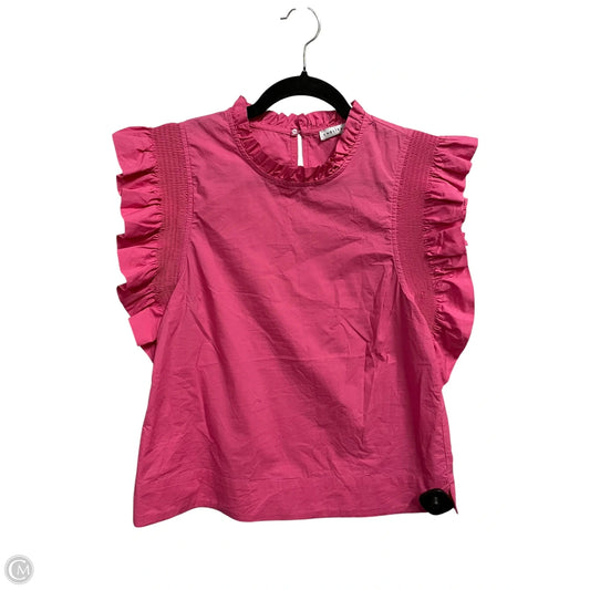 Top Sleeveless By English Factory In Pink, Size: S