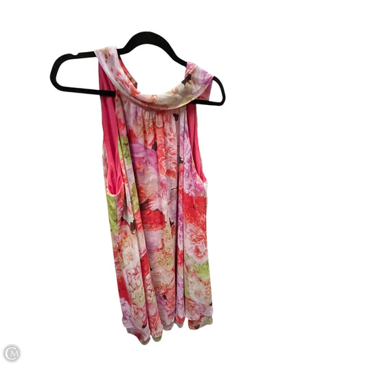 Dress Casual Short By Eliza J In Pink, Size: 1x