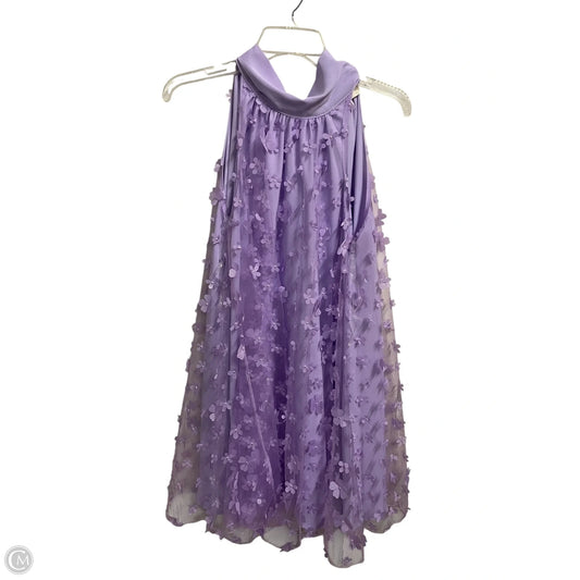 Dress Casual Short By Entro In Purple, Size: S
