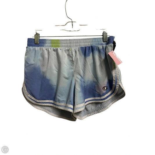 Athletic Shorts By Champion In Blue, Size: M