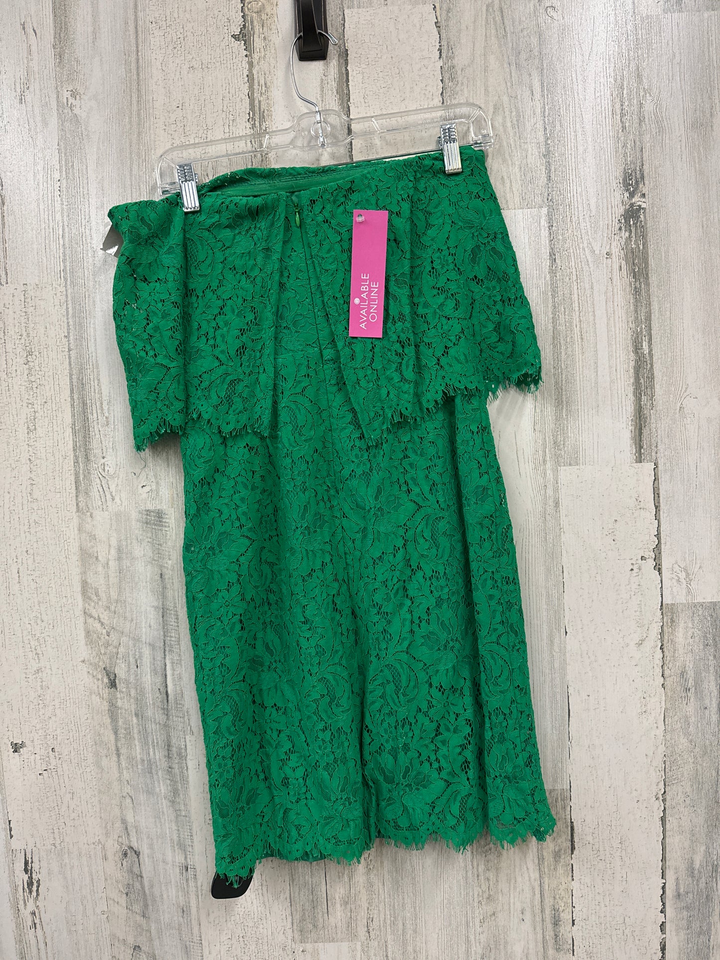 Green Dress Casual Short Bb Dakota, Size 0