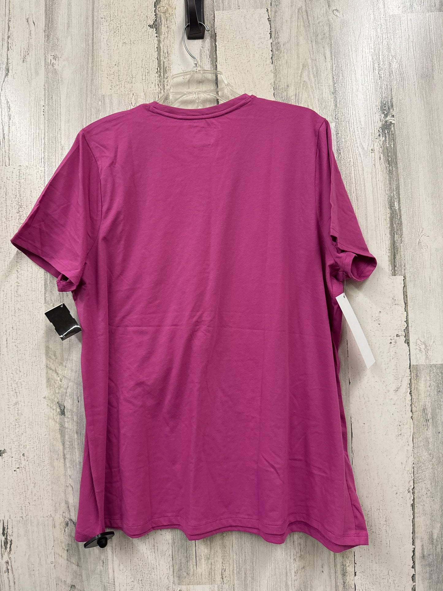 Purple Top Short Sleeve Lane Bryant, Size 2x