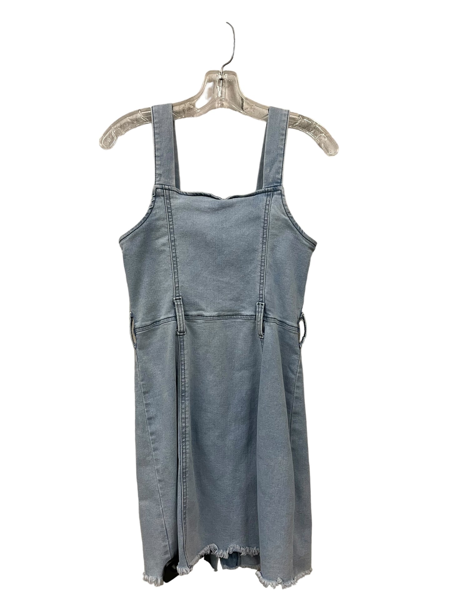 Dress Casual Short By Clothes Mentor In Blue Denim, Size: M