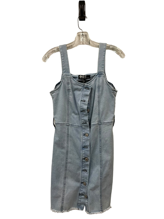 Dress Casual Short By Clothes Mentor In Blue Denim, Size: M