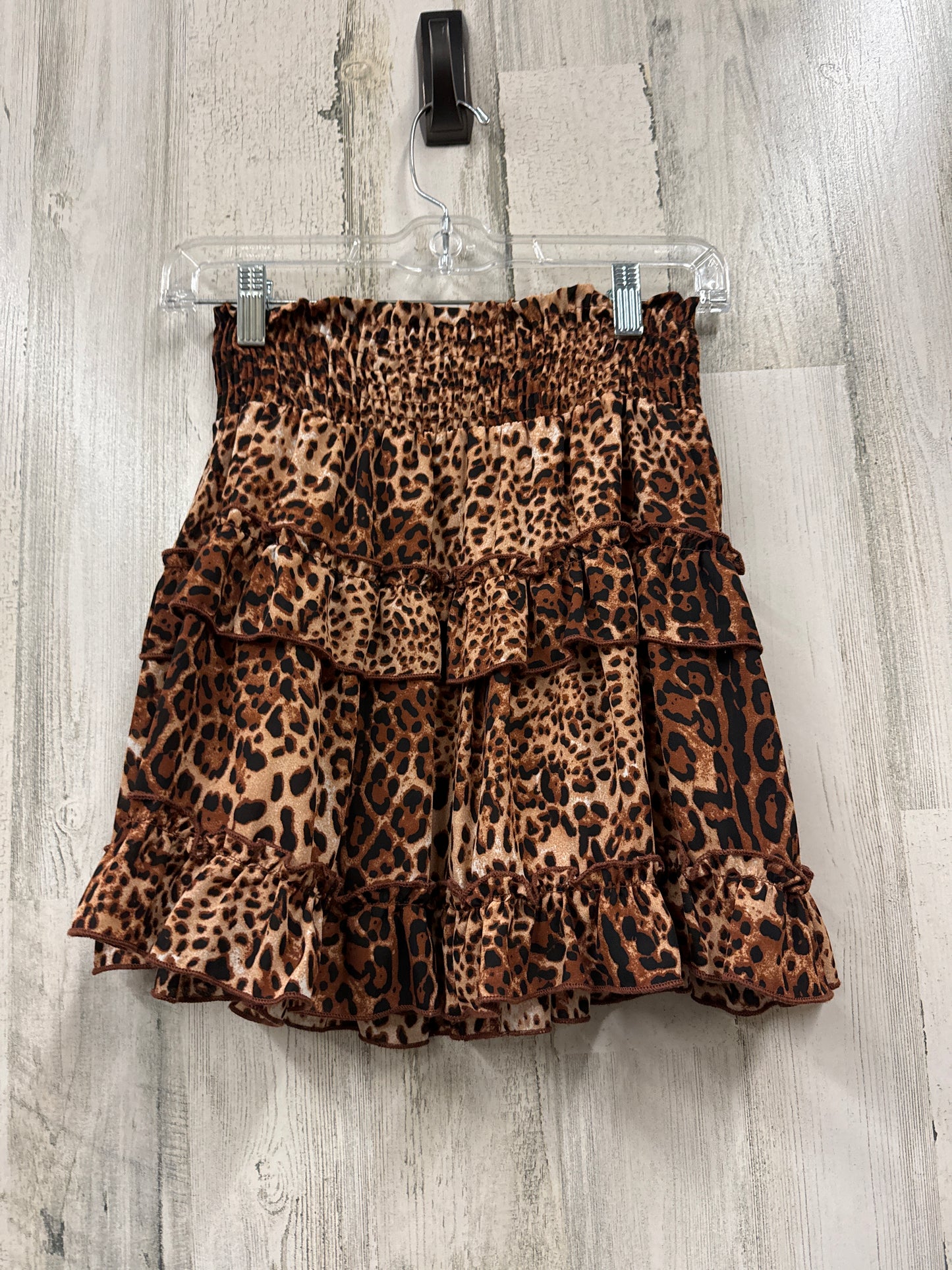 Animal Print Skirt Mini & Short Altard State, Size M