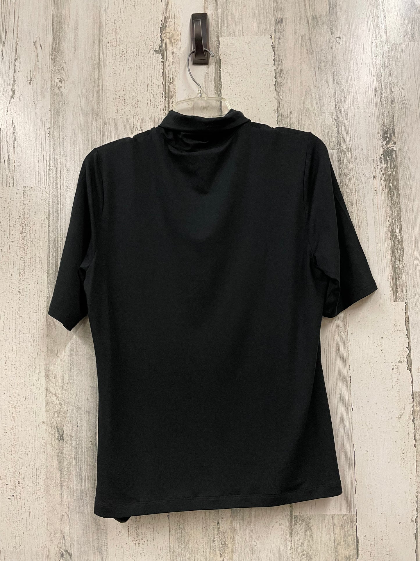 Top Short Sleeve By Lauren By Ralph Lauren In Black, Size: Xl