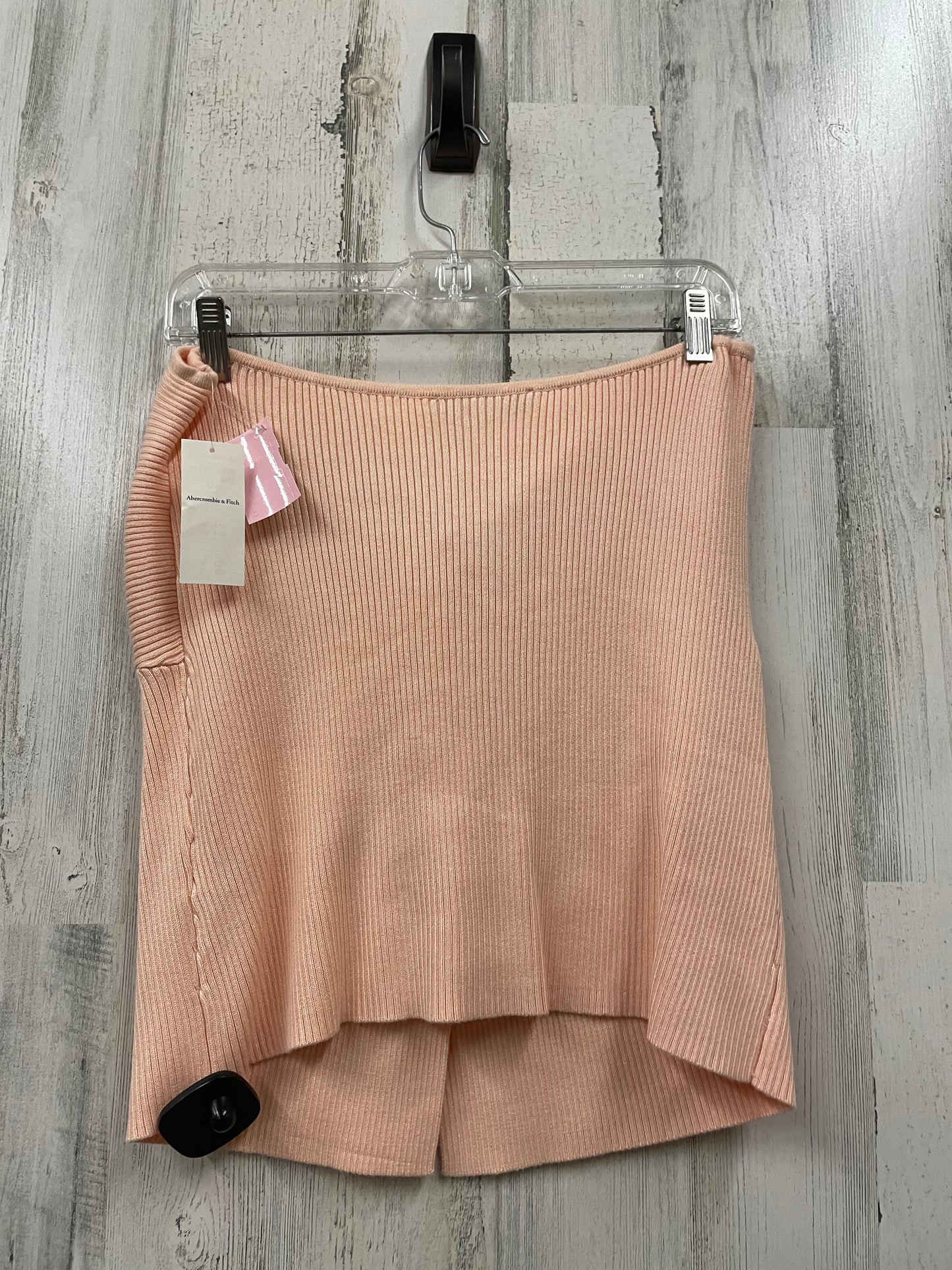 Top Sleeveless By Abercrombie And Fitch In Orange, Size: L