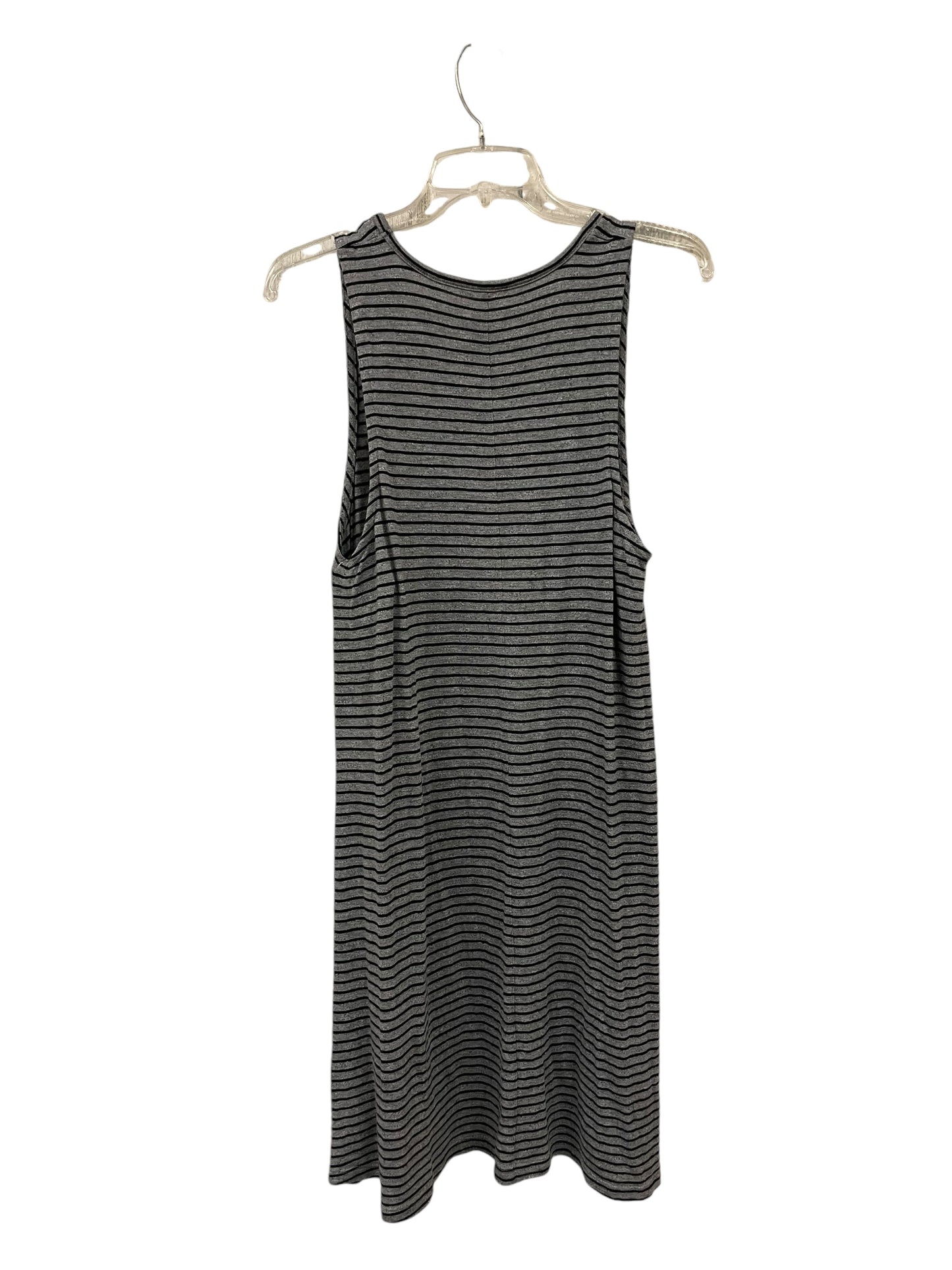 Dress Casual Midi By Madewell In Grey, Size: Xl