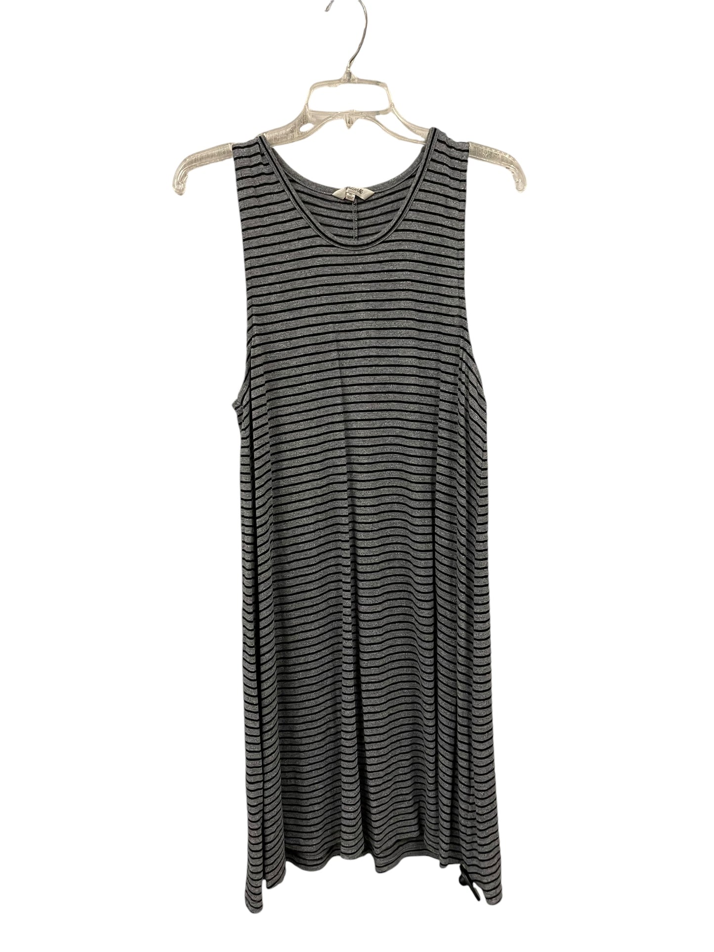 Dress Casual Midi By Madewell In Grey, Size: Xl