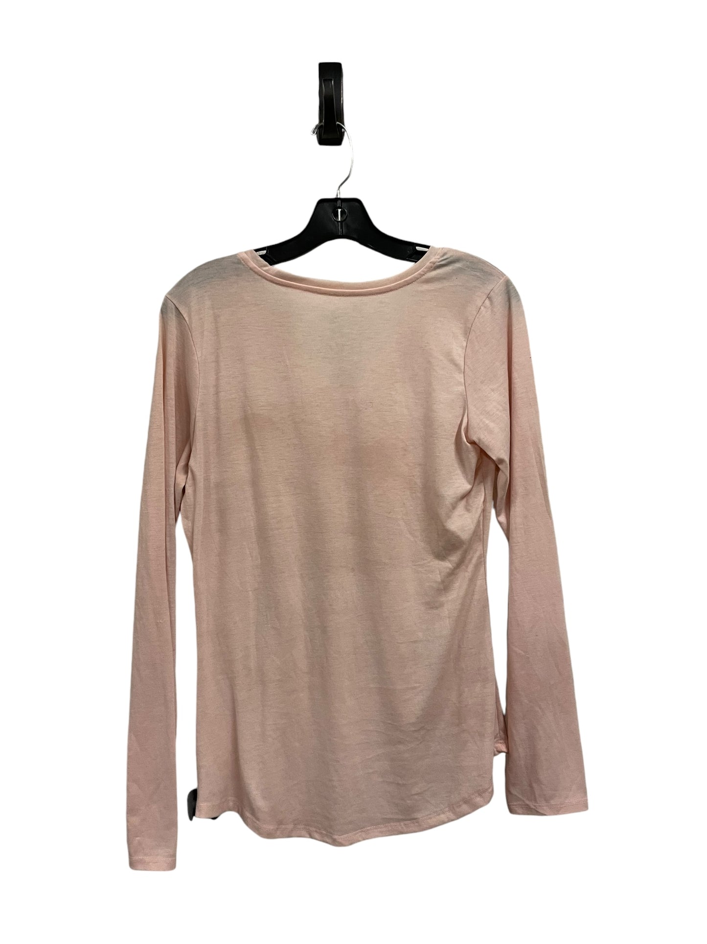 Top Long Sleeve By Jennifer Lauren In Pink, Size: M