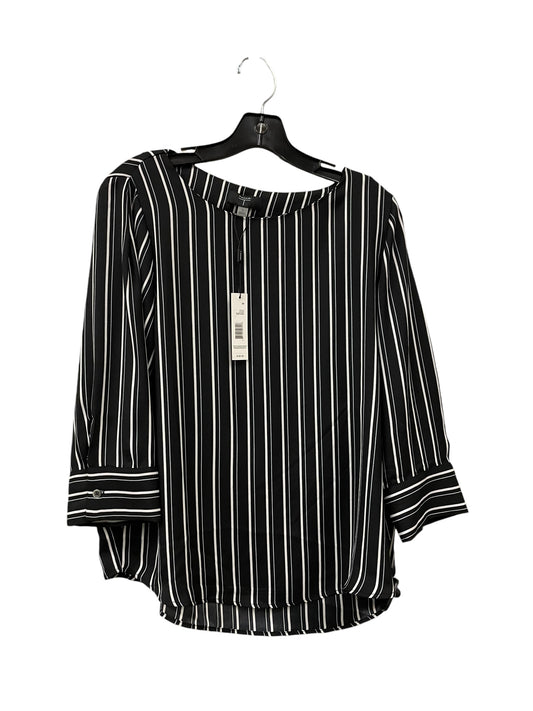 Top Long Sleeve By Tahari By Arthur Levine In Black, Size: M