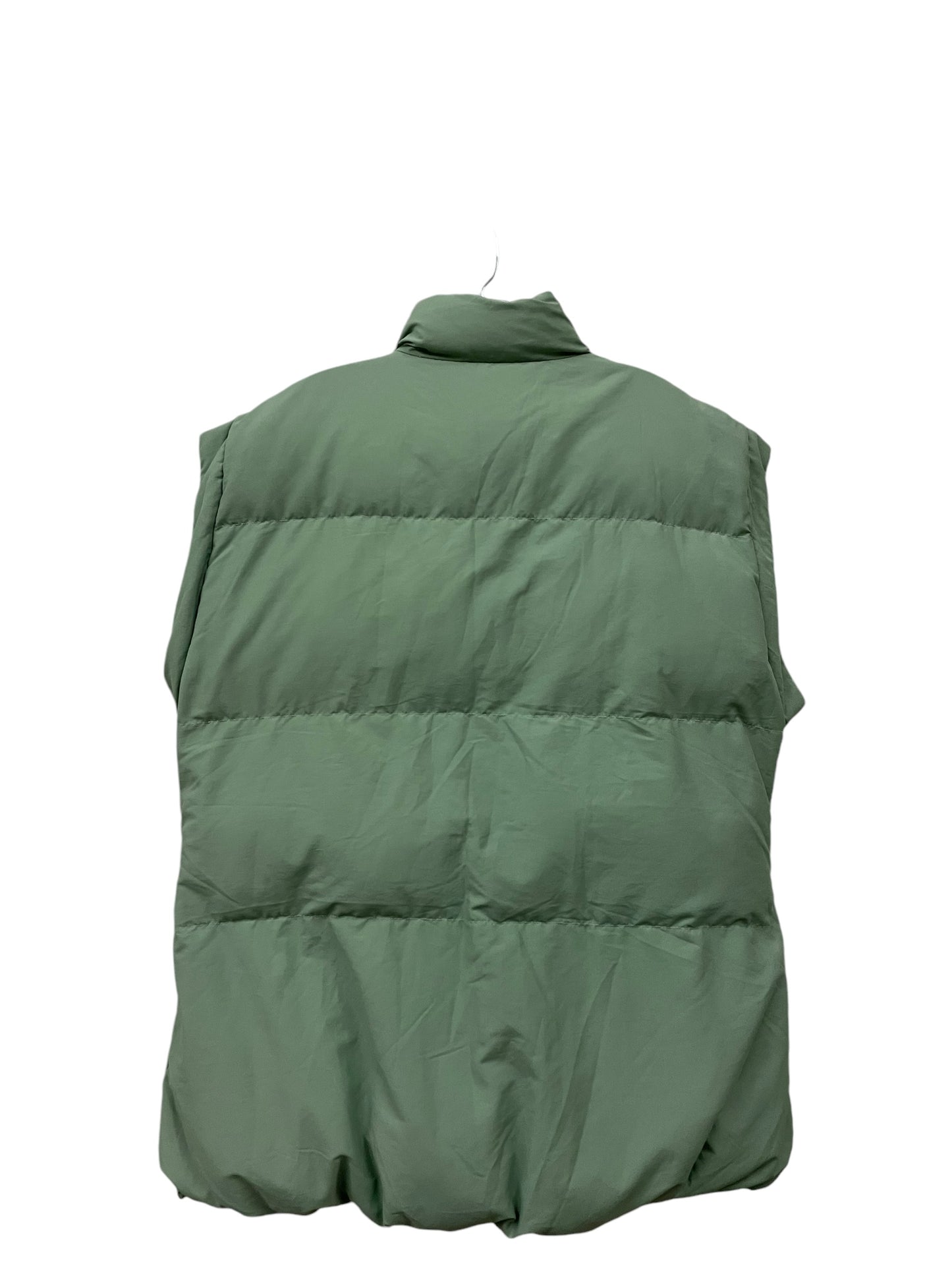 Vest Puffer & Quilted By Pacsun In Green, Size: M