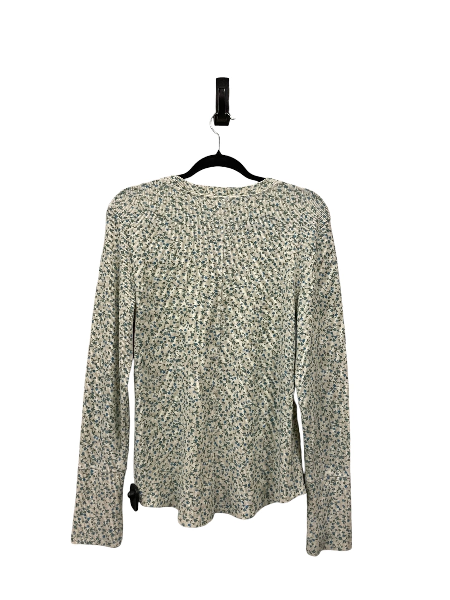 Top Long Sleeve By American Eagle In Green, Size: Xl