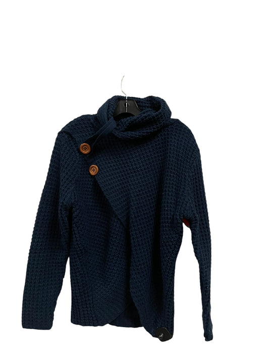 Sweater By Zenana Outfitters In Navy, Size: M