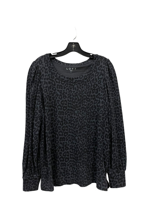 Top Long Sleeve By Loft In Blue, Size: L