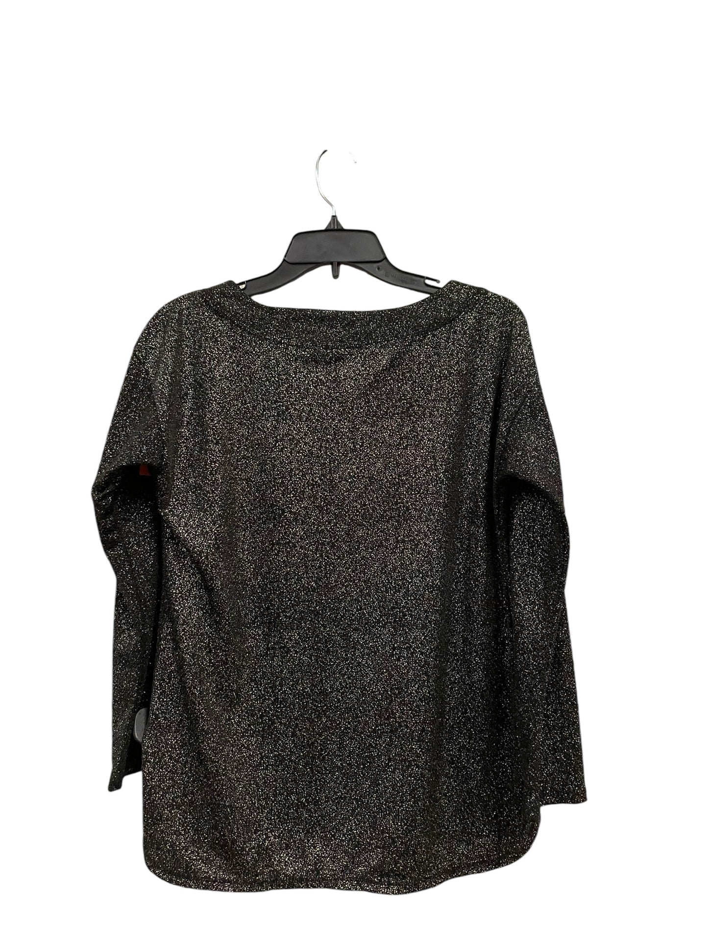 Top Long Sleeve By Clothes Mentor In Black, Size: S