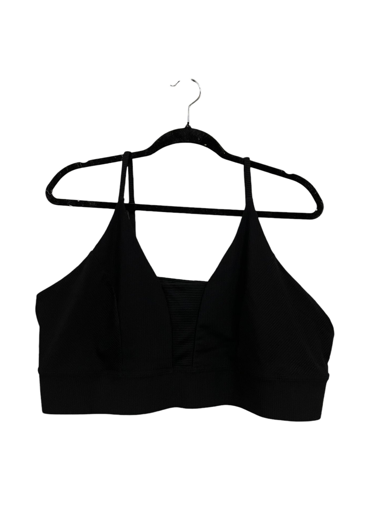 Athletic Bra By Old Navy In Black, Size: Xxl