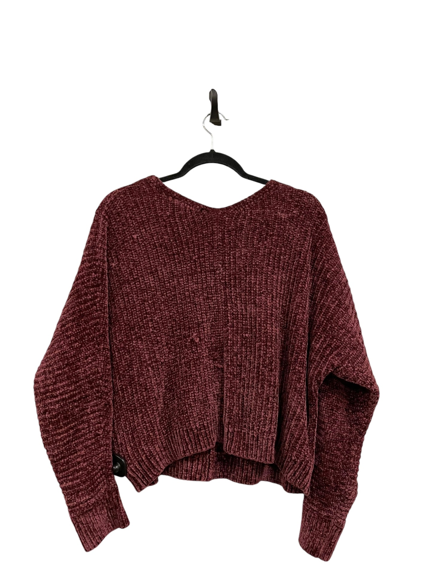 Sweater By Pink Rose In Red, Size: L