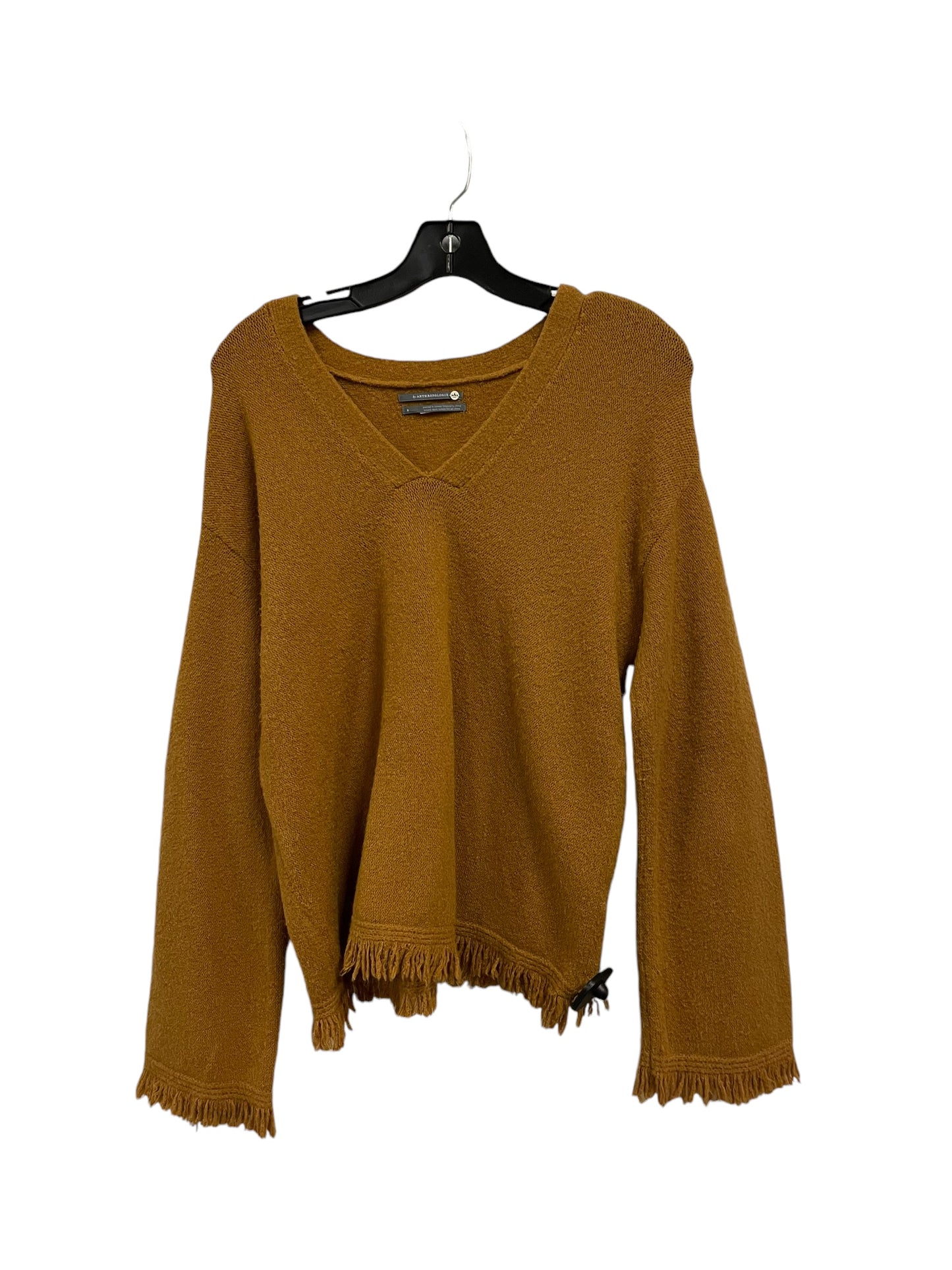 Sweater By Anthropologie In Orange, Size: S