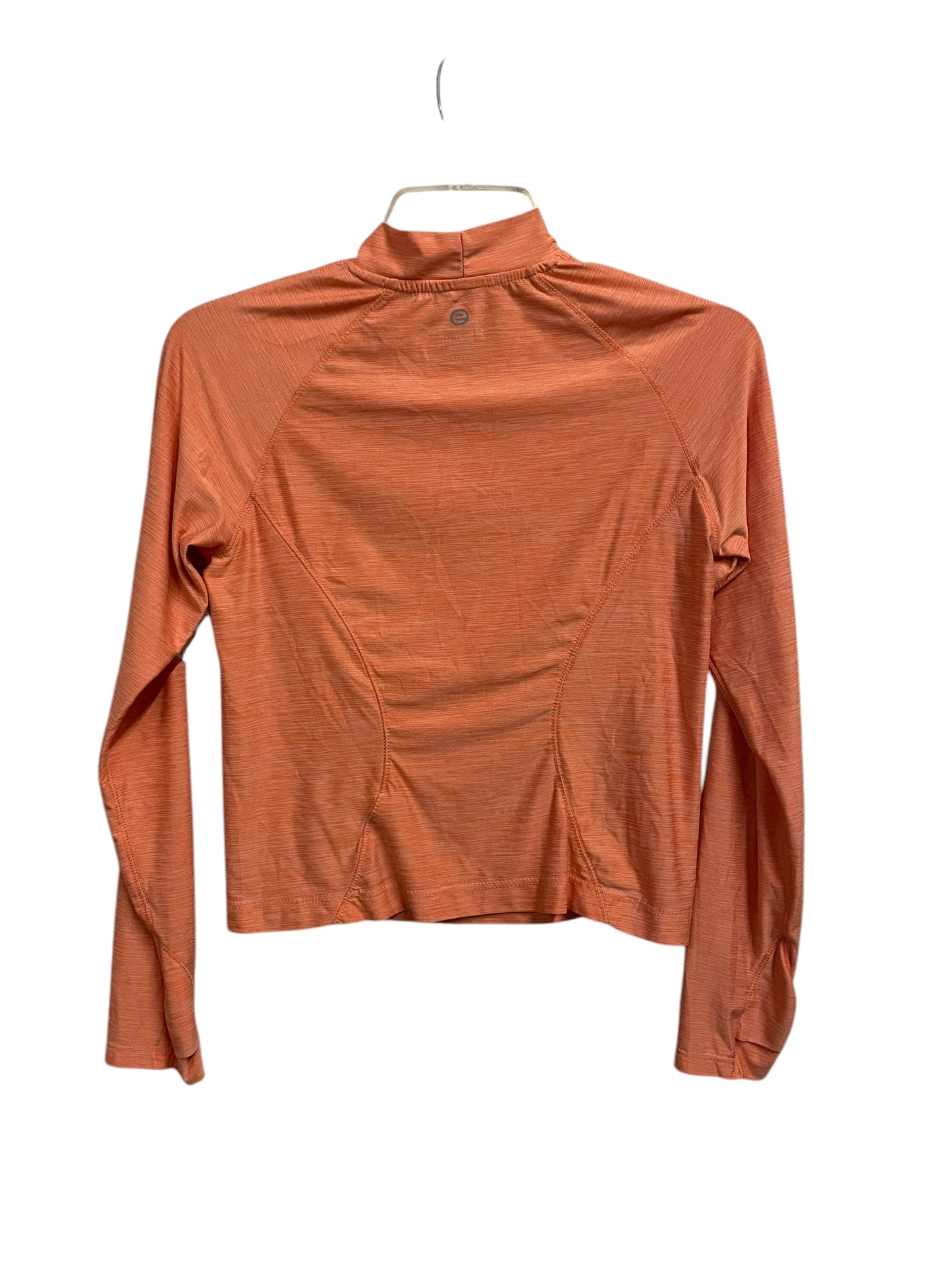 Athletic Top Long Sleeve Crewneck By Clothes Mentor In Orange, Size: Xs