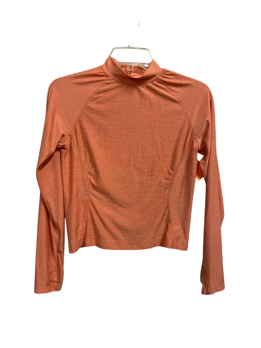 Athletic Top Long Sleeve Crewneck By Clothes Mentor In Orange, Size: Xs