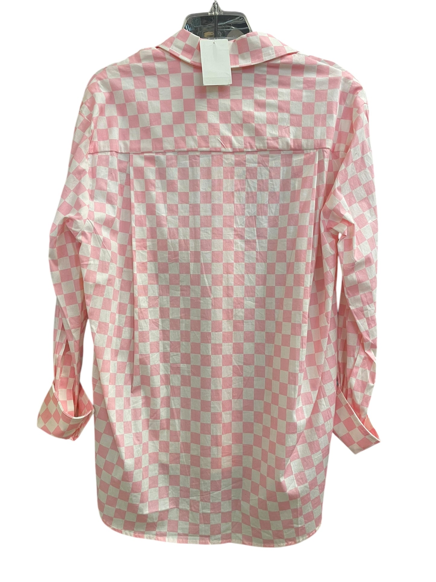 Top Long Sleeve By Clothes Mentor In Pink, Size: S