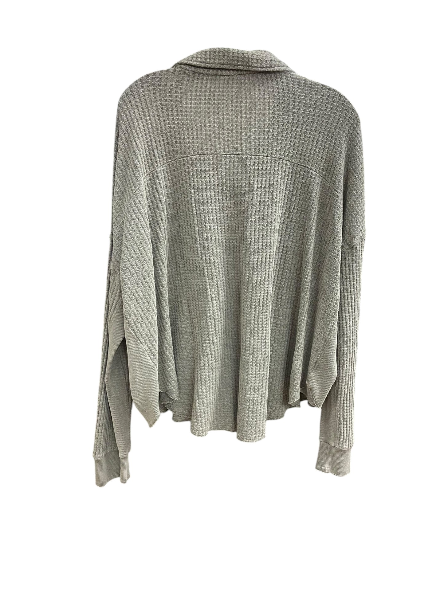 Top Long Sleeve By Frye And Co In Green, Size: Xl