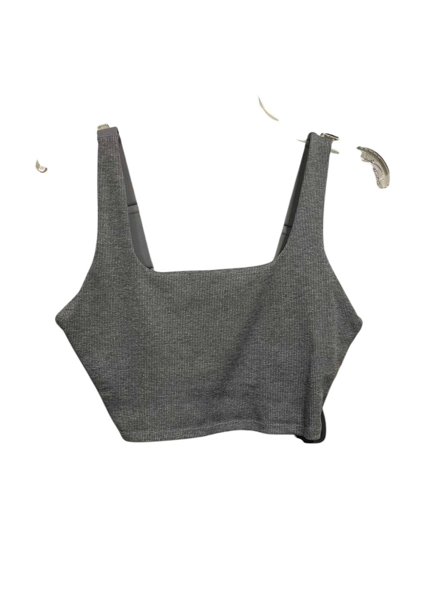 Athletic Bra By Gapfit In Grey, Size: M