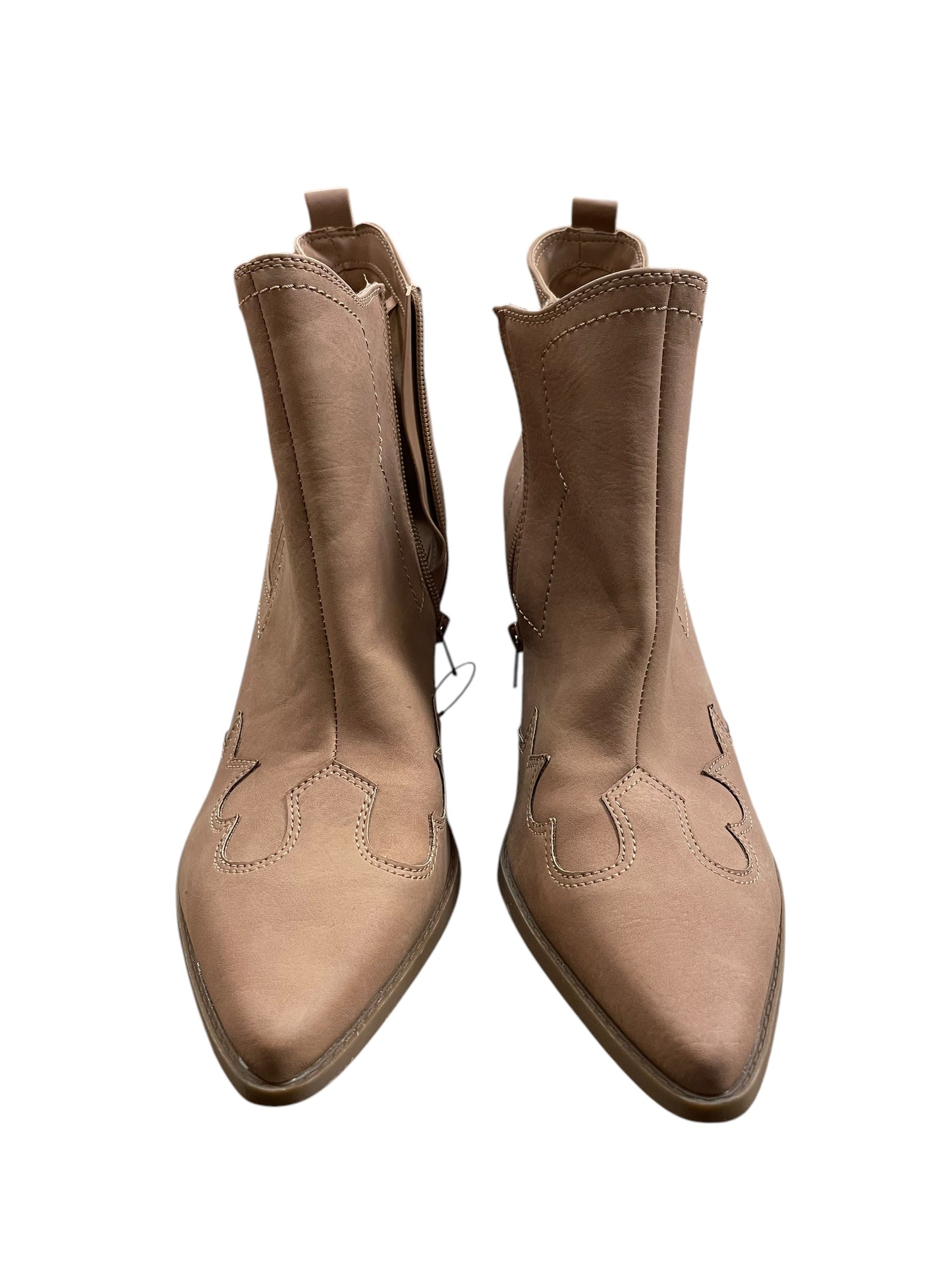 Boots Western By Indigo Rd In Tan, Size: 11