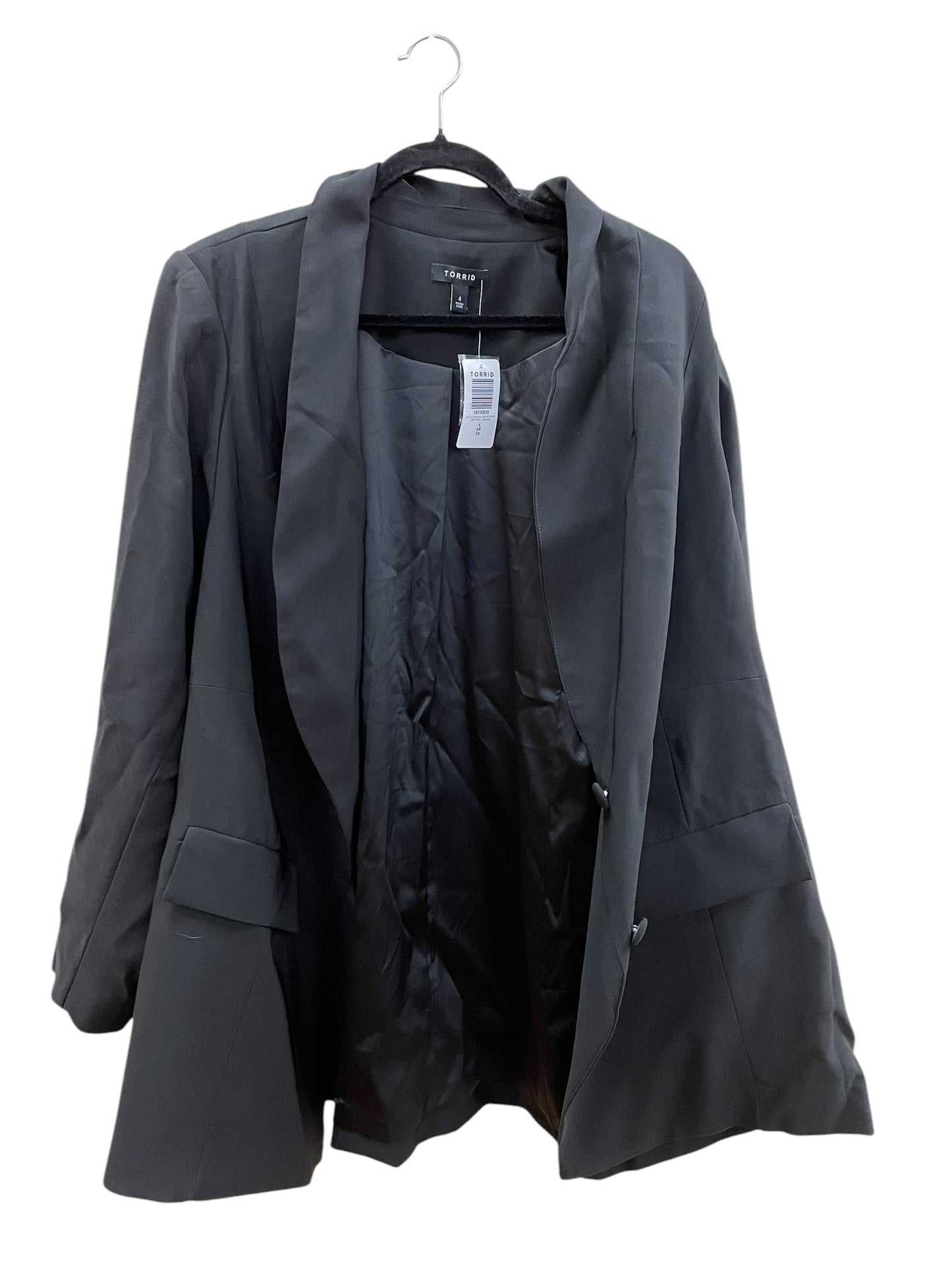 Blazer By Torrid In Black, Size: 4