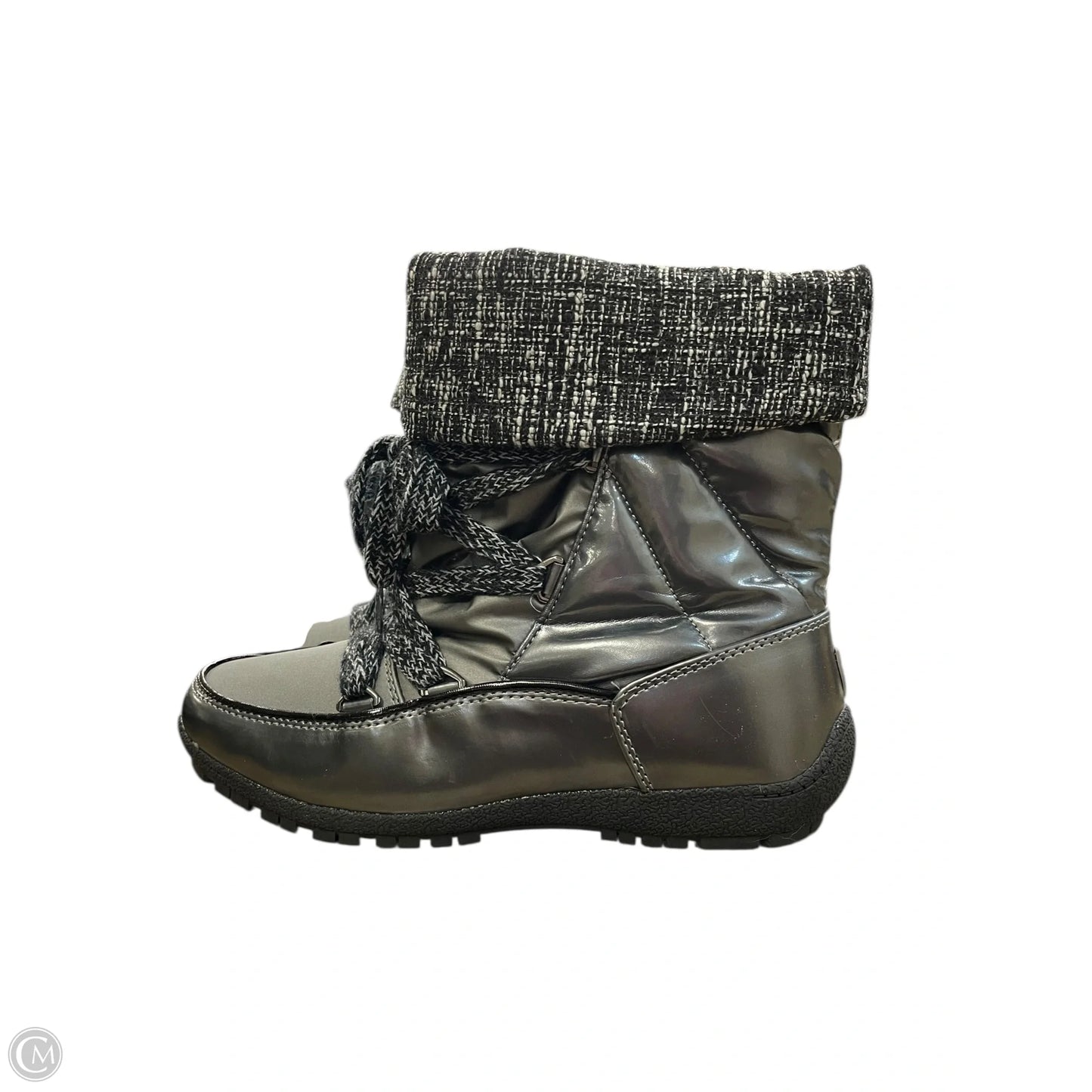 Boots Snow By Sporto In Grey, Size: 12