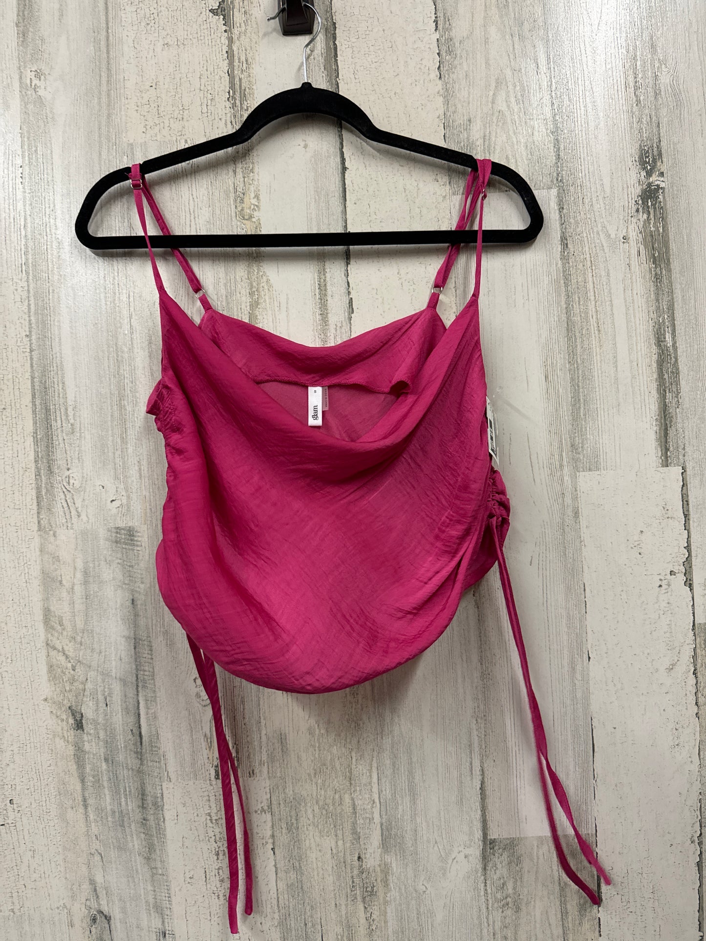 Pink Top Sleeveless Glam, Size S