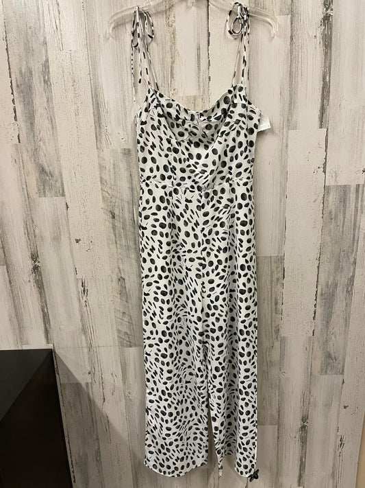 Black & White Jumpsuit Clothes Mentor, Size S