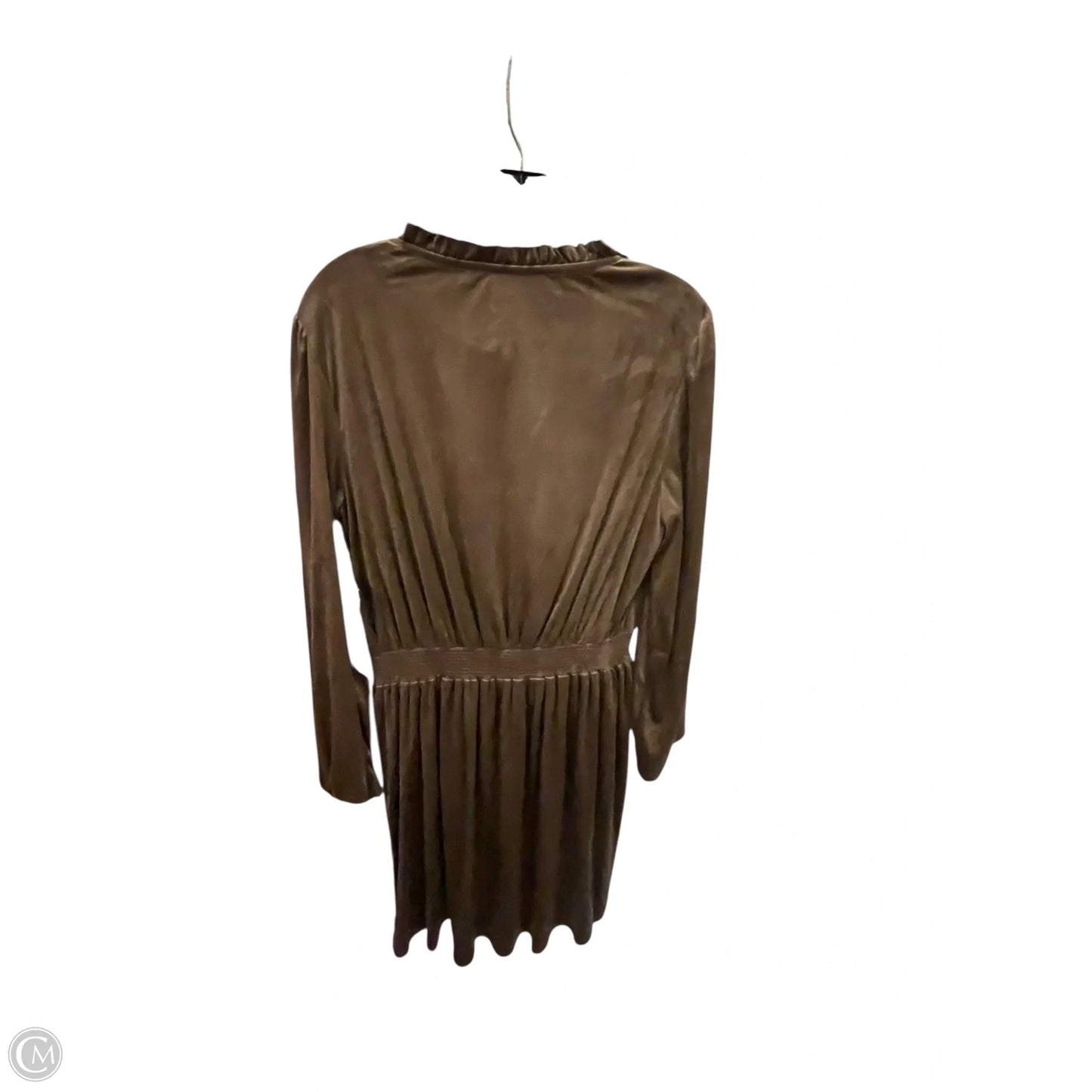 Dress Casual Midi By Tommy Hilfiger In Brown, Size: M