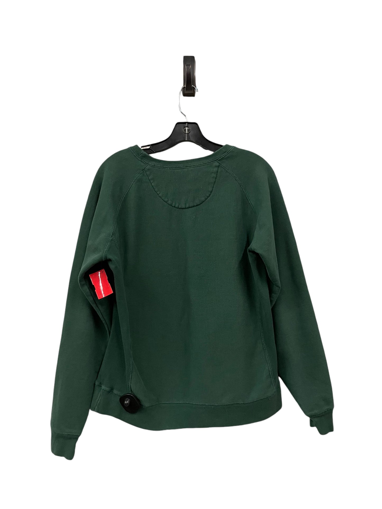 Sweatshirt Crewneck By Champion In Green, Size: L