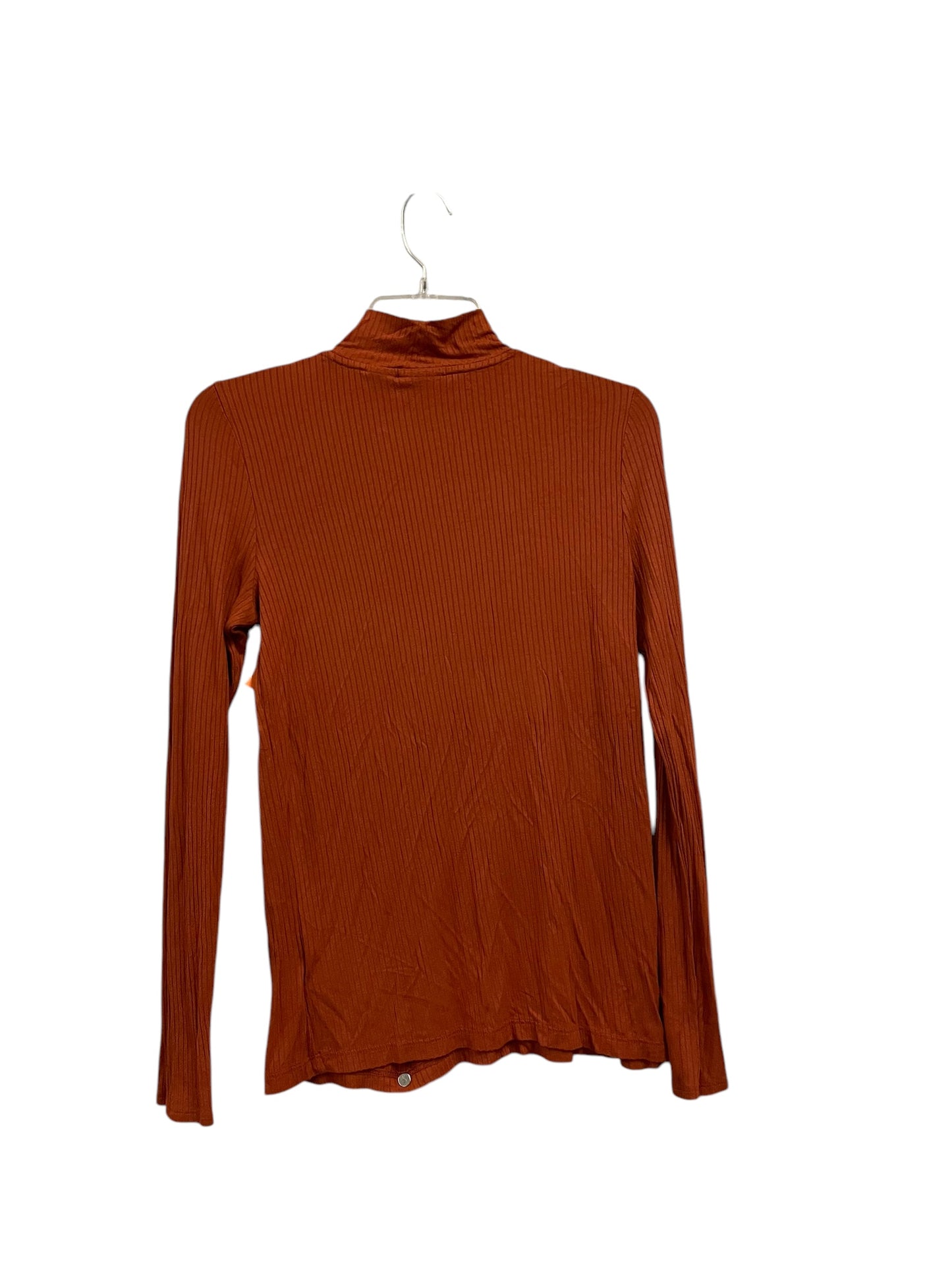 Top Long Sleeve By Rachel Zoe In Orange, Size: M