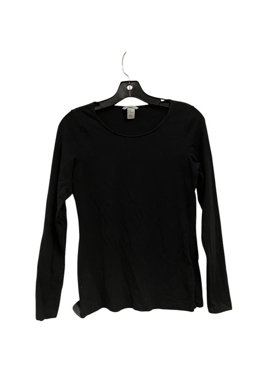 Top Long Sleeve By Clothes Mentor In Black, Size: M