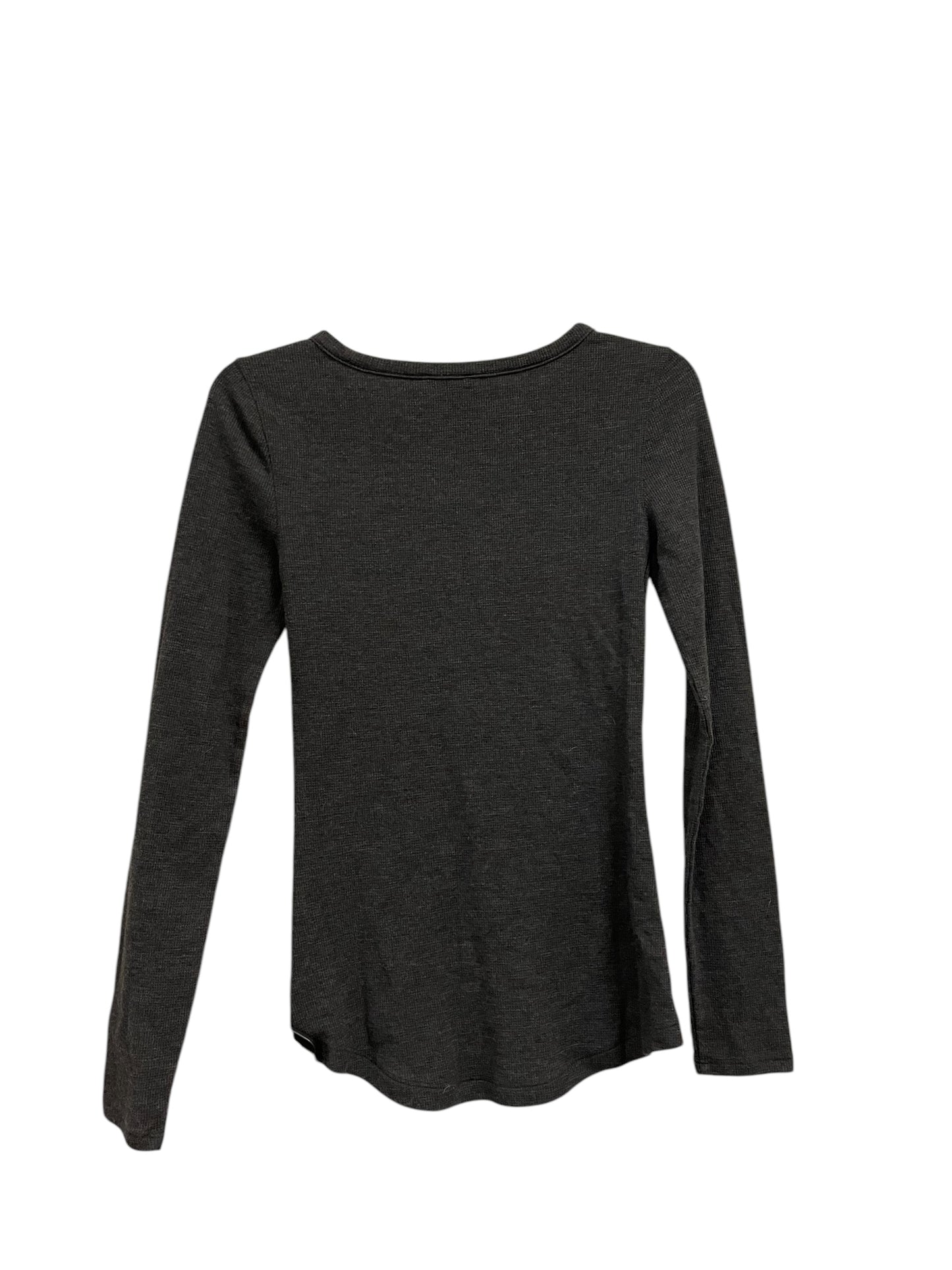 Top Long Sleeve By Express In Grey, Size: M