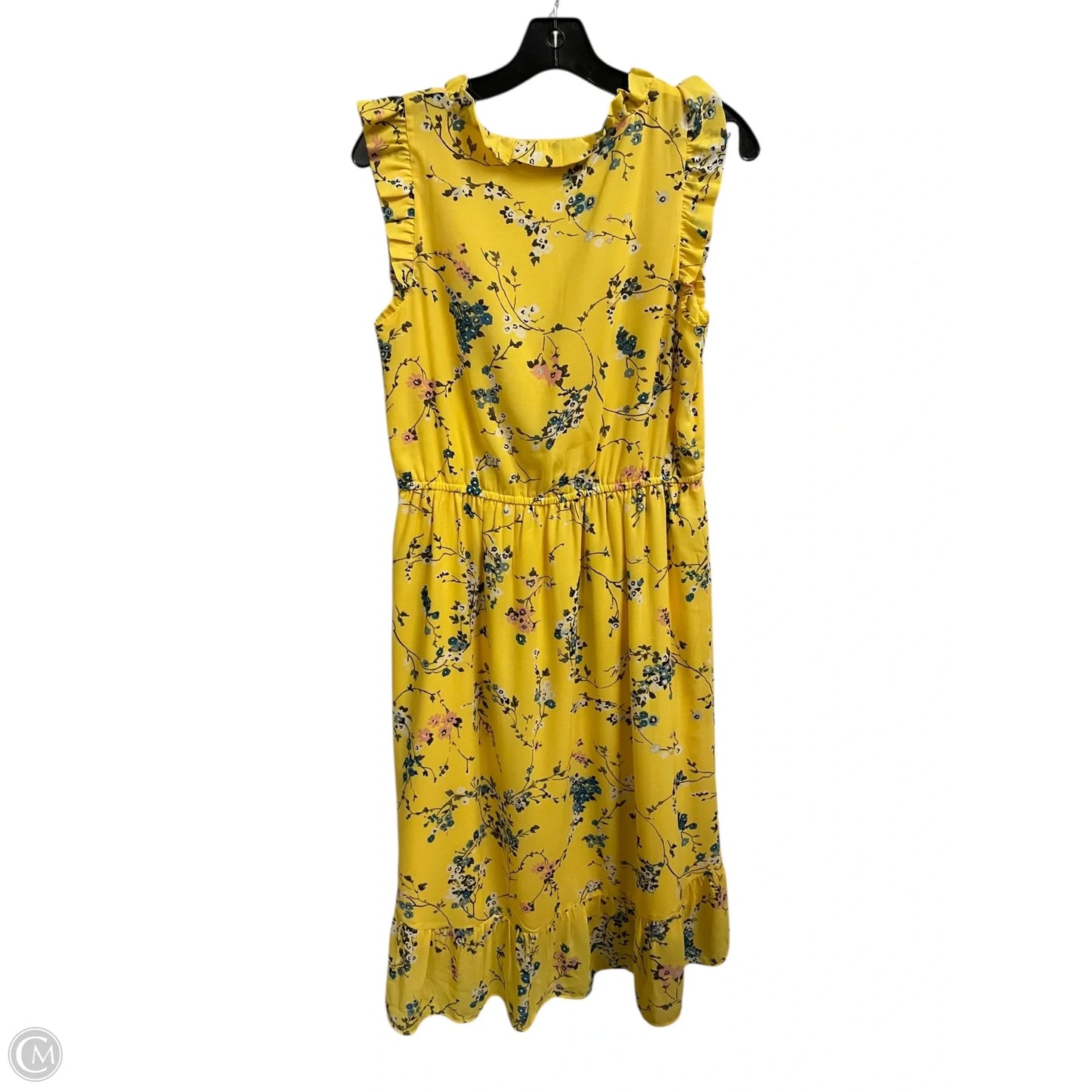 Dress Casual Maxi By Loft In Yellow, Size: S