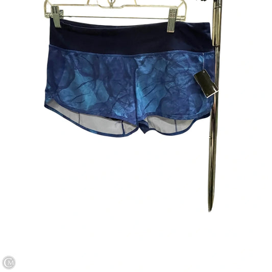 Athletic Shorts By Lululemon In Blue, Size: 8