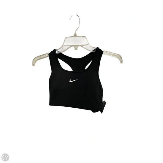 Athletic Bra By Nike Apparel In Black, Size: Xs
